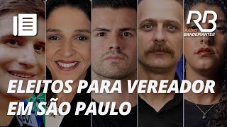 Confira a lista completa dos vereadores eleitos em São Paulo  Jornal Primeira Hora [upl. by Noell845]