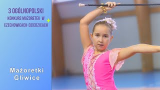 Solo baton beginner ◽ Amelia Kmyrzewska ◾ Mażoretki Gliwice ◽ Kadetki ◾ CzechowiceDziedzice PL [upl. by Ennaeed482]