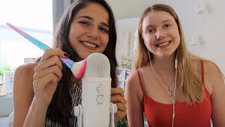 ASMR friend tries giving me tingles [upl. by Seidnac]