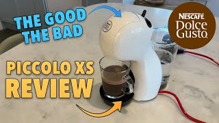 Piccolo XS REVIEW Dolce Gusto Good and Bad [upl. by Ducan420]