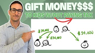 Gifting Money to Children Without Paying Tax Annual Gift Tax Exclusion 2023 [upl. by Norford]