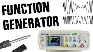 Electronics Basics FunctionArbitrary Waveform amp Signal Generator FY6600 REVIEW [upl. by Wendel]