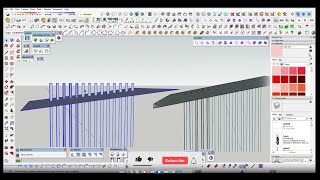 Trim objects in sketchup [upl. by Aicilaana348]