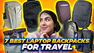 7 Best Laptop Backpacks For Travel WE TEST WITH LAPTOPS TO MAKE SURE THEY FIT [upl. by Ardnuhs120]