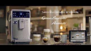 GranBaristo Avanti par Saeco – Machine espresso automatique connectée [upl. by Sucam]