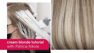 Cream Blonde How To with Patricia Nikole  Wella Professionals [upl. by Pardner]