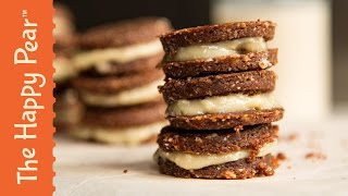 No Bake Oreos  The Happy Pear  Refined Sugar Free [upl. by Gaby]