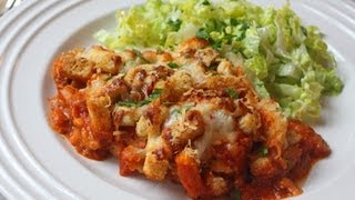 Chicken Parmesan Casserole 2012  Easy Chicken Parm Bake [upl. by Kilk283]