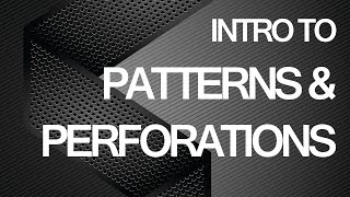 85  Grasshopper  Patterns and Perforation 8  Trimming Perforation Curves [upl. by Latnahc]