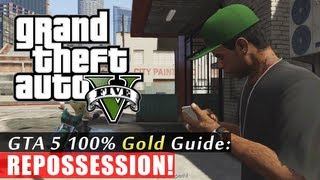 GTA 5 Walkthrough Repossession 100 Gold Completion HD [upl. by Blunt]