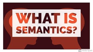 What is Semantics Different Types of Meaning Denotative vs Connotative Meaning of Words [upl. by Yelssew582]