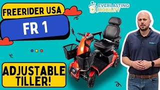 FreeRider USA FR1 4 Wheel Bariatric Mobility Scooter 2024 [upl. by Kremer127]