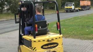 Daewoo Electro forklift [upl. by Dunstan]