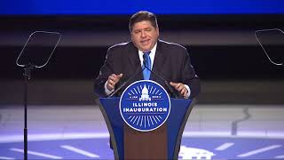 Gov JB Pritzker delivers inaugural address [upl. by Osborne]