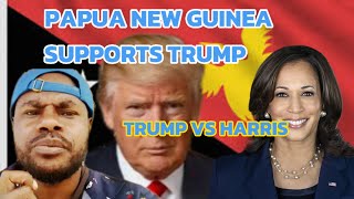 PAPUA NEW GUINEANS 🇵🇬 MUST SUPPORT TRUMP IF YOU GUYS ARE CHRISTIANSfyp trump2024 [upl. by Minerva]