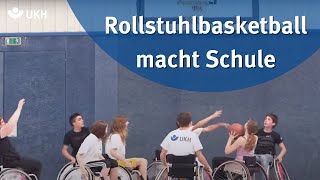 Rollstuhlbasketball macht Schule in Hessen [upl. by Livia]