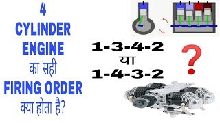 Four Cylinder Engine का सही Firing Order क्या होता है  Firing order of four cylinder engine [upl. by Nyrat]