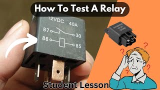 How To Test A Relay 8 StepByStep Guide  Very Easy [upl. by Llenram]