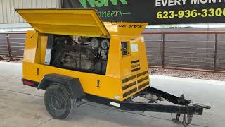 1992 Atlas Copco XAS90JD Towable Compressor For Virtual Auction December 9 2023 [upl. by Nickie]