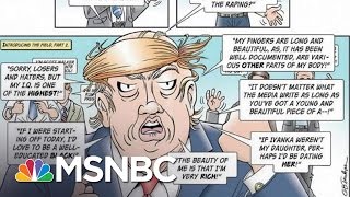 Doonesburys Garry Trudeau Saw Donald Trump Coming  Rachel Maddow  MSNBC [upl. by Atekan]