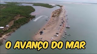 AVANÇO DO MAR LEVA PRAIA DE ARACAJU A RISCO DE DESAPARECER [upl. by Acimehs35]