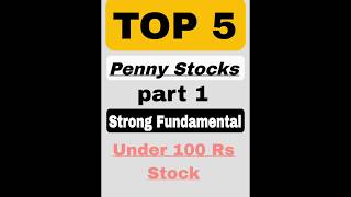 top 5 penny stocks  top 5 penny stock under 100 rs [upl. by Claudy]