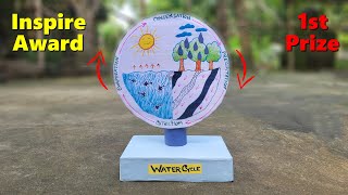 Inspire award project  Water cycle project for science exhibition  2024 [upl. by Anrehs459]