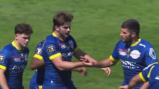 TOP 14  Essai de Léon DARRICARRÈRE ASM  USA Perpignan  ASM Clermont [upl. by Nnahgem]