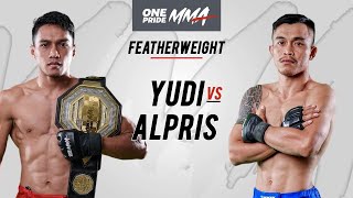 YUDI CAHYADI VS ALPRIS MANTAKO  FULL FIGHT ONE PRIDE MMA 71 LOCAL PRIDE 6 BANDUNG [upl. by Weinstock]