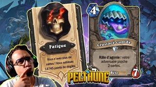 Wild  JE MEULE LES DECKS   Pelthune Hearthstone  HS FR [upl. by Bick]