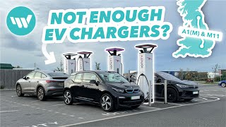 Leeds to London in an Electric Car Still Not Enough EV Chargers in 2024 [upl. by Itnava]