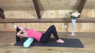 Exercices Pilates sur rouleau [upl. by Badr]