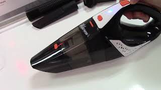 Hikeren Cordless Handheld Vacuum Cleaner Review [upl. by Barbarese]