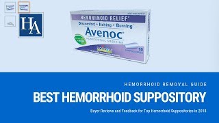 Best Hemorrhoid Suppository of 2018  Buyer Reviews and Feedback for Top Hemorrhoid Suppositories [upl. by Elleimac]