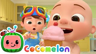 Fruit Ice Cream Song  CoComelon Nursery Rhymes [upl. by Casimire]