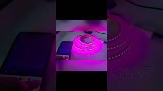 Led Strip With SP110E USB Bluetooth Controller WS2812 3060144 Pixelsm RGBlight home led [upl. by Simonette925]