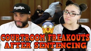 MY DAD REACTS TO Top 10 Insane Courtroom Freak Outs After Sentencing REACTION [upl. by Aleris]