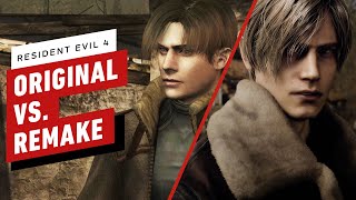 Resident Evil 4 Original VS Remake Comparison [upl. by Navi]