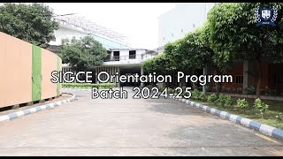 Orientation Program 202425  Smt Indira Gandhi College of Engineering  CIDCO Hall Vashi [upl. by Nosyrb]