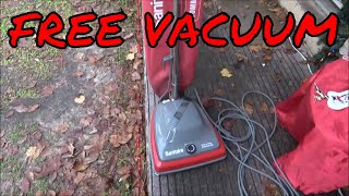 Free Stuff Video Sanitaire Commercial Vacuum 4K [upl. by Wrdna]