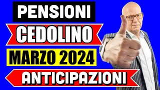 PENSIONI 👉 ANTEPRIMA CEDOLINO MARZO 2024❗️ECCO TUTTE LE NOVITÀ E COSA TROVEREMO IN ESSO [upl. by Encratia]