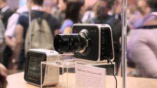 IBC 2012  Blackmagic Cinema Camera with MFT mount [upl. by Adrien]