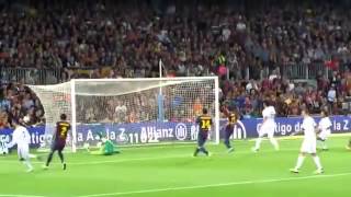 Cristiano Ronaldo calma goal in Camp Nou through a personal camera [upl. by Corin]