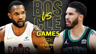 Boston Celtics vs Cleveland Cavaliers Game 5 Full Highlights  2024 ECSF  FreeDawkins [upl. by Vinnie252]