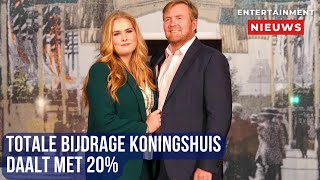 Veranderingen voor koningshuis bijdrage daalt met 20 [upl. by Fifine]