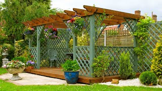 Garden ideas 50 examples of using trellises in landscape design [upl. by Atsejam]