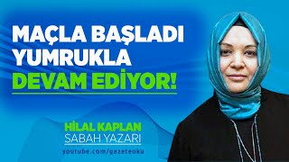 MAÇLA BAŞLADI YUMRUKLA DEVAM EDİYOR [upl. by Fahland60]