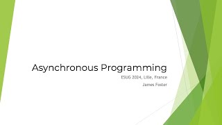 Asynchronous Programming [upl. by Tuchman]