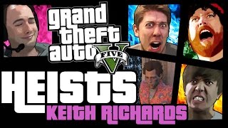 GTA 5 Online Heists Keith Richards PC [upl. by Nyrmac]