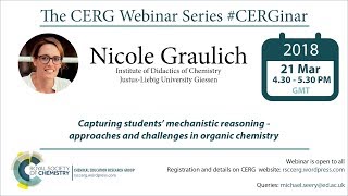 Prof Nicole Graulich Capturing students’ organic mechanistic reasoning [upl. by Merilyn165]